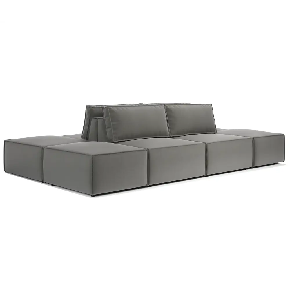 Фото 17 Диван модульный Шарм-дизайн 34062028817 327x70x95 см велюр цвет серый Фото 17 Диван модульный Шарм-дизайн 34062028817 327x70x95 см велюр цвет серый