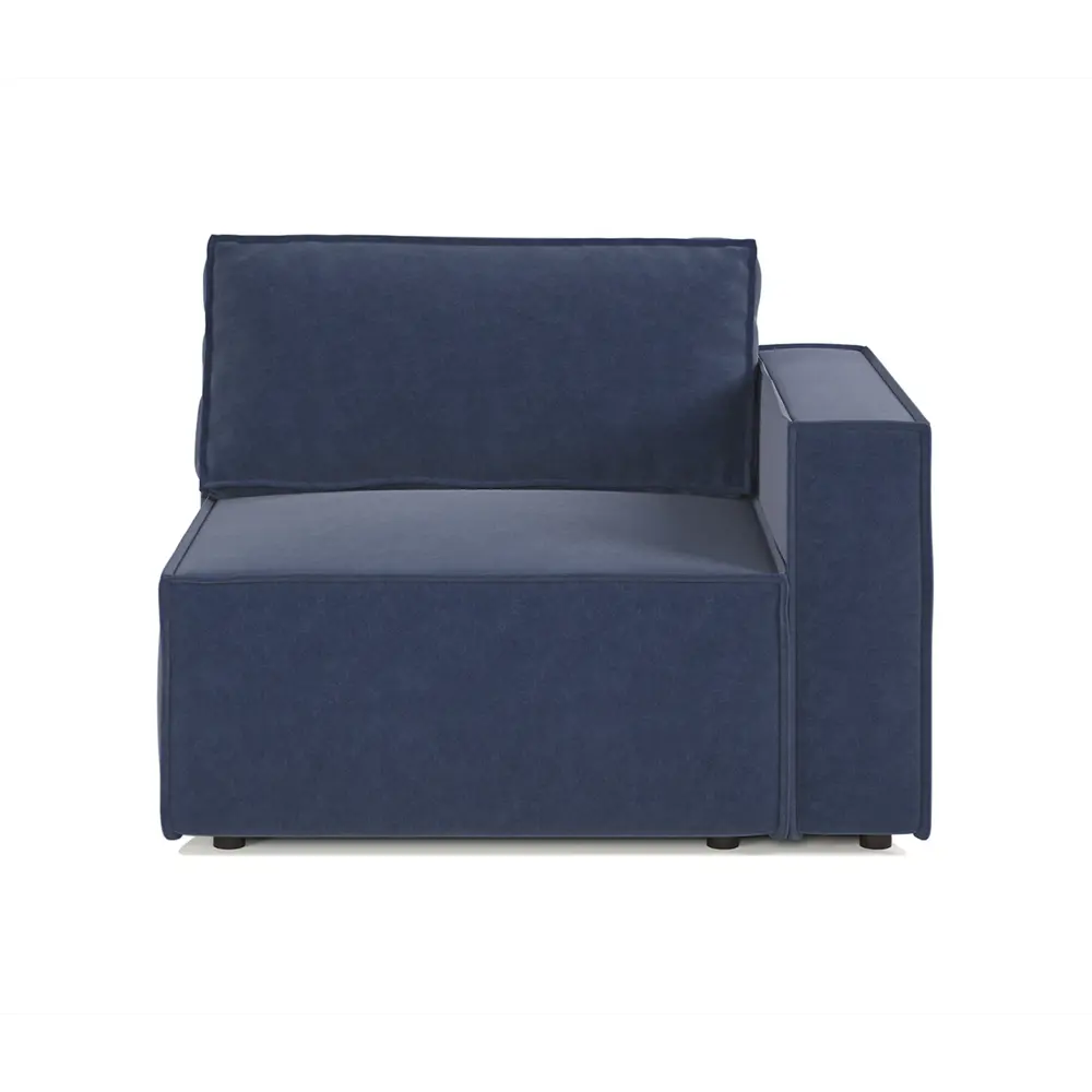 Фото 7 Диван модульный Шарм-дизайн 34062028832 327x70x95 см велюр цвет синий Фото 7 Диван модульный Шарм-дизайн 34062028832 327x70x95 см велюр цвет синий