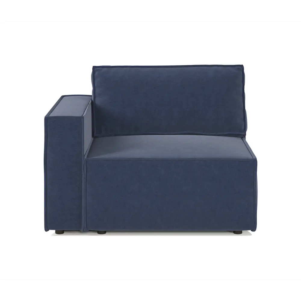 Фото 6 Диван модульный Шарм-дизайн 34062028832 327x70x95 см велюр цвет синий Фото 6 Диван модульный Шарм-дизайн 34062028832 327x70x95 см велюр цвет синий