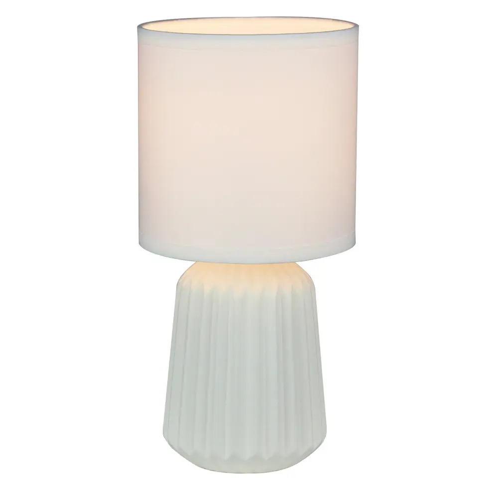 Фото Настольная лампа Gerhort Modern G32229/1t wt цвет белый Фото Настольная лампа Gerhort Modern G32229/1t wt цвет белый