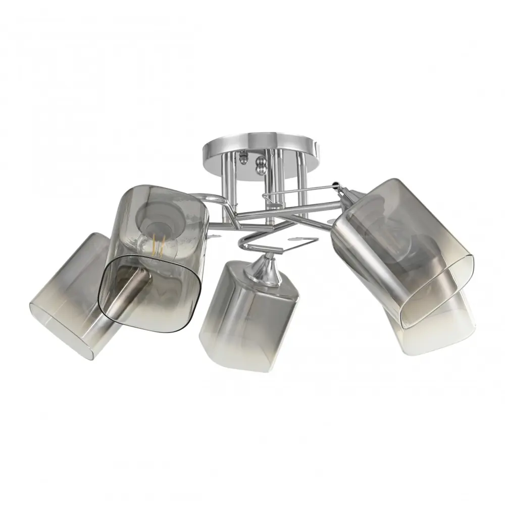 Фото Люстра потолочная Arte milano Amalfi-321106/5 cr 5 ламп 10 м² цвет хром Фото Люстра потолочная Arte milano Amalfi-321106/5 cr 5 ламп 10 м² цвет хром