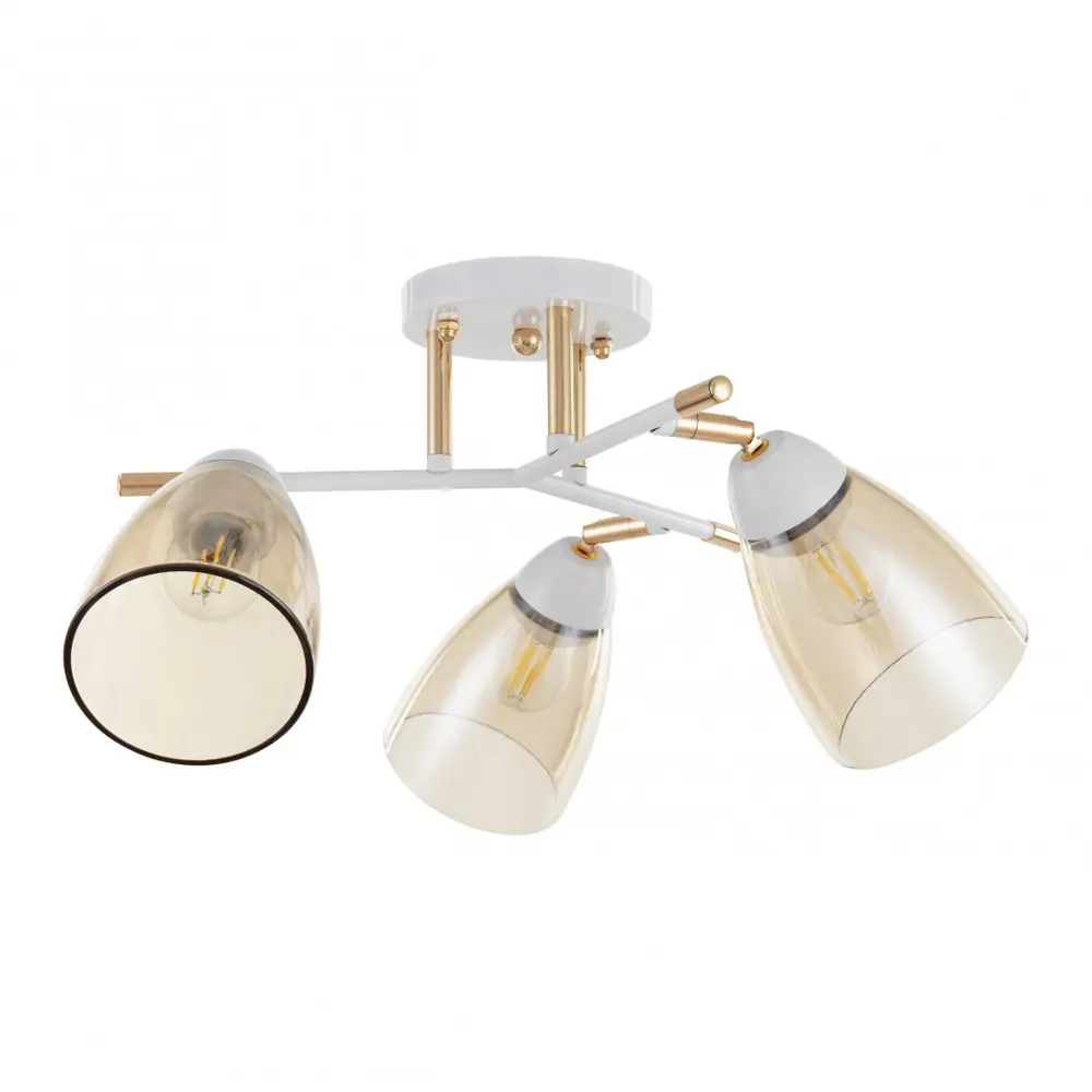 Фото Люстра потолочная Arte milano Amalfi-327410/3 fg+wh 3 лампы 6 м² цвет золото Фото Люстра потолочная Arte milano Amalfi-327410/3 fg+wh 3 лампы 6 м² цвет золото