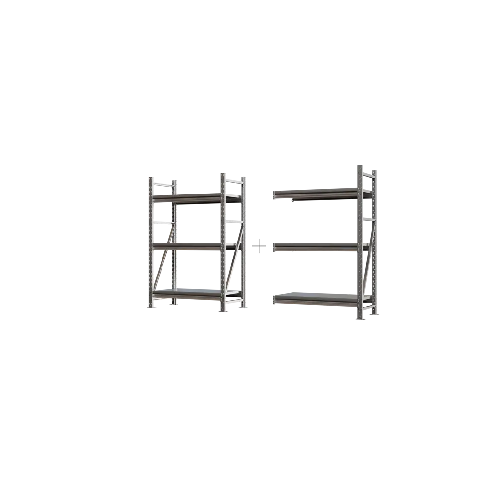 Фото 5 Стеллаж металлический Ironmebel Optimus Pro 260x150x70 см нагрузка до 450 кг металл цвет серый Фото 5 Стеллаж металлический Ironmebel Optimus Pro 260x150x70 см нагрузка до 450 кг металл цвет серый