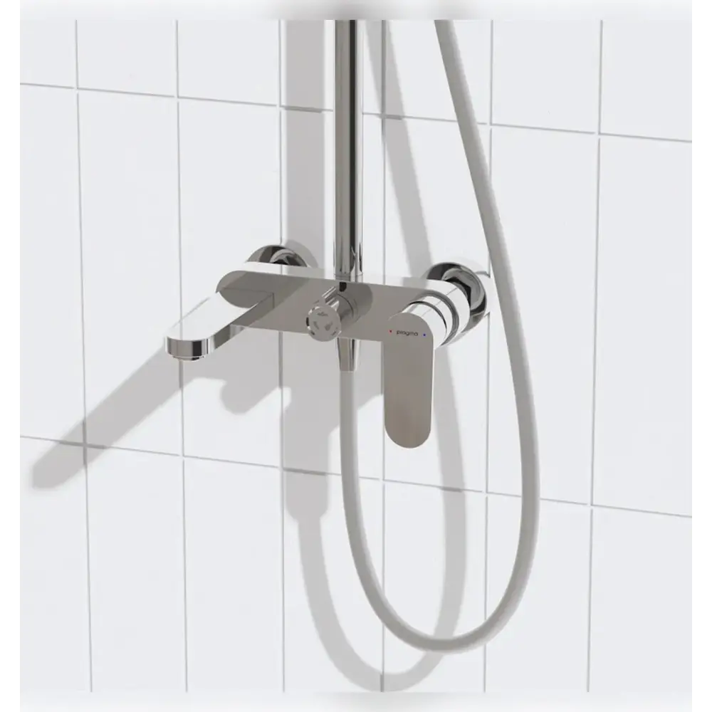 Фото 2 Душевая система Knotlor 902760.OLK3.CFSS.021-2 2 режимная цвет хром Фото 2 Душевая система Knotlor 902760.OLK3.CFSS.021-2 2 режимная цвет хром