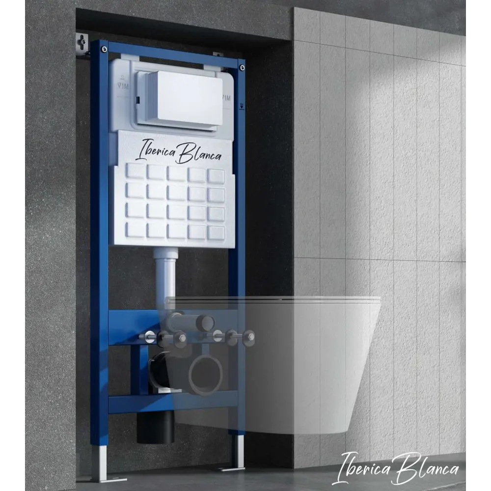 Фото 10 Инсталляция с унитазом комплект Iberica Blanca безободковый Burgos Alto и клавиша черный матовый IB001.BRA.231.851 Фото 10 Инсталляция с унитазом комплект Iberica Blanca безободковый Burgos Alto и клавиша черный матовый IB001.BRA.231.851