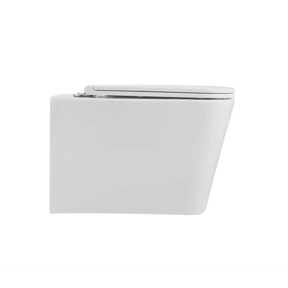 Фото 13 Инсталляция с унитазом комплект Iberica Blanca безободковый Toledo Alto и клавиша золото матовое IB001.TLA.231.854