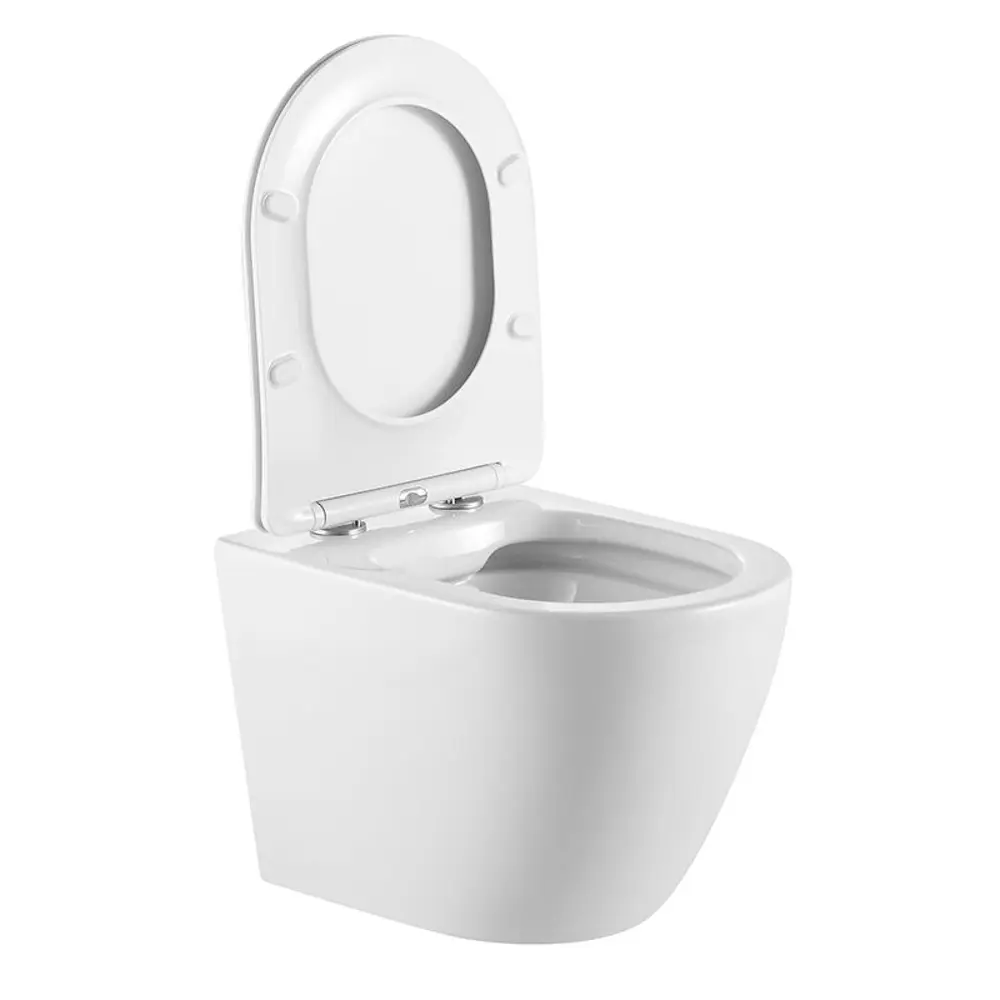 Фото 12 Инсталляция с унитазом комплект Iberica Blanca безободковый Bilbao Alto и клавиша черный матовый нержавеющая сталь IB.001M.BLA.231.1504