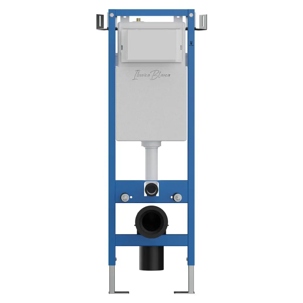 Фото 9 Инсталляция с унитазом комплект Iberica Blanca Tornado безободковый Toledo Alto и клавиша серая нержавеющая сталь IB.001M.TLA.234.1602 Фото 9 Инсталляция с унитазом комплект Iberica Blanca Tornado безободковый Toledo Alto и клавиша серая нержавеющая сталь IB.001M.TLA.234.1602