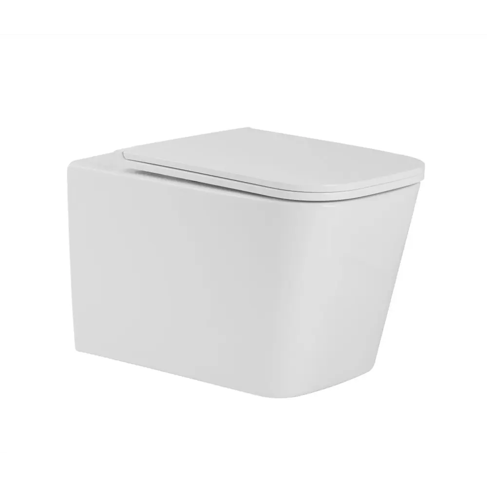 Фото 10 Инсталляция с унитазом комплект Iberica Blanca Tornado безободковый Toledo Alto и клавиша золото матовое нержавеющая сталь IB.001M.TLA.234.1603