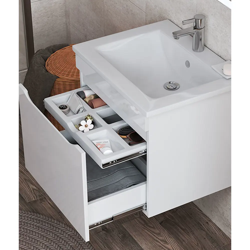 Фото 5 Тумба под раковину подвесная Vigo Grani tp.GRI.OSK.75.1Y 75 см