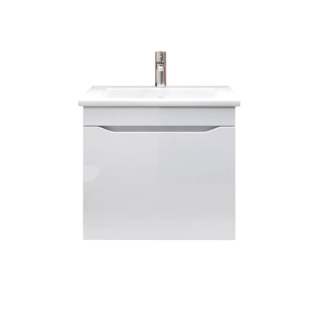 Фото 2 Тумба под раковину подвесная Vigo Grani tp.GRI.OSK.75.1Y 75 см