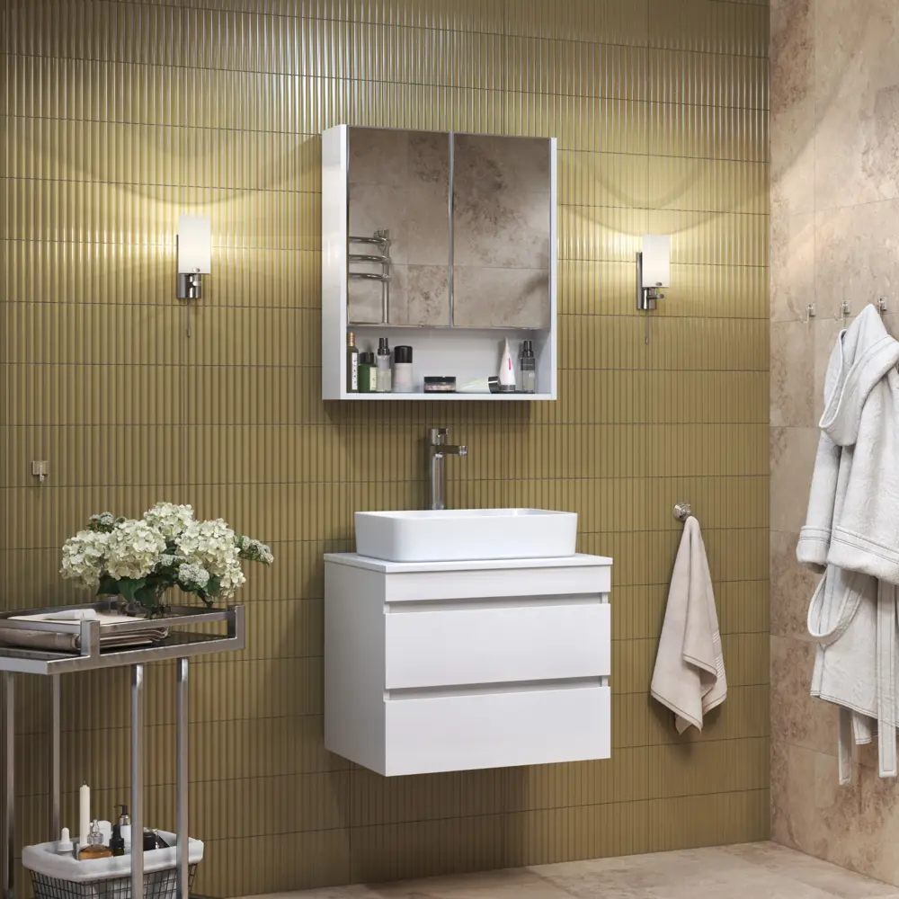 Фото 10 Тумба под раковину подвесная Vigo tp.URB.70.2Y 70см Фото 10 Тумба под раковину подвесная Vigo tp.URB.70.2Y 70см