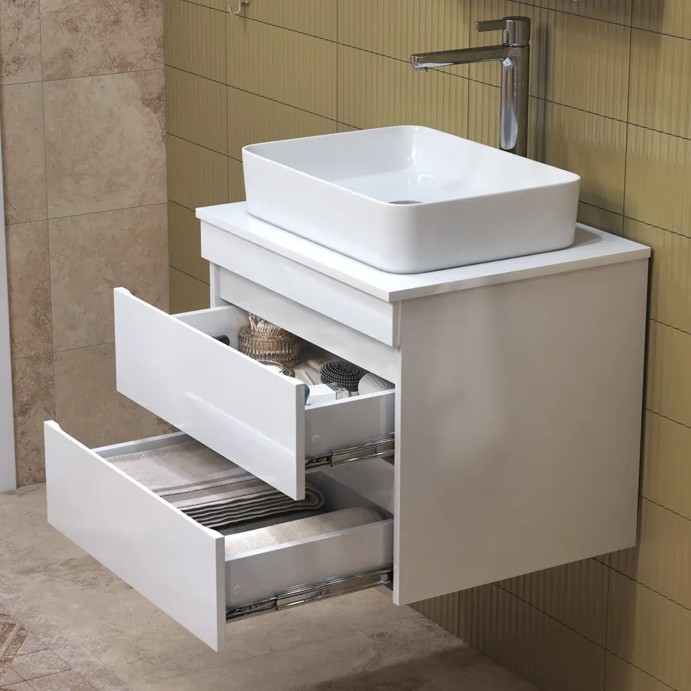 Фото 7 Тумба под раковину подвесная Vigo tp.URB.70.2Y 70см Фото 7 Тумба под раковину подвесная Vigo tp.URB.70.2Y 70см