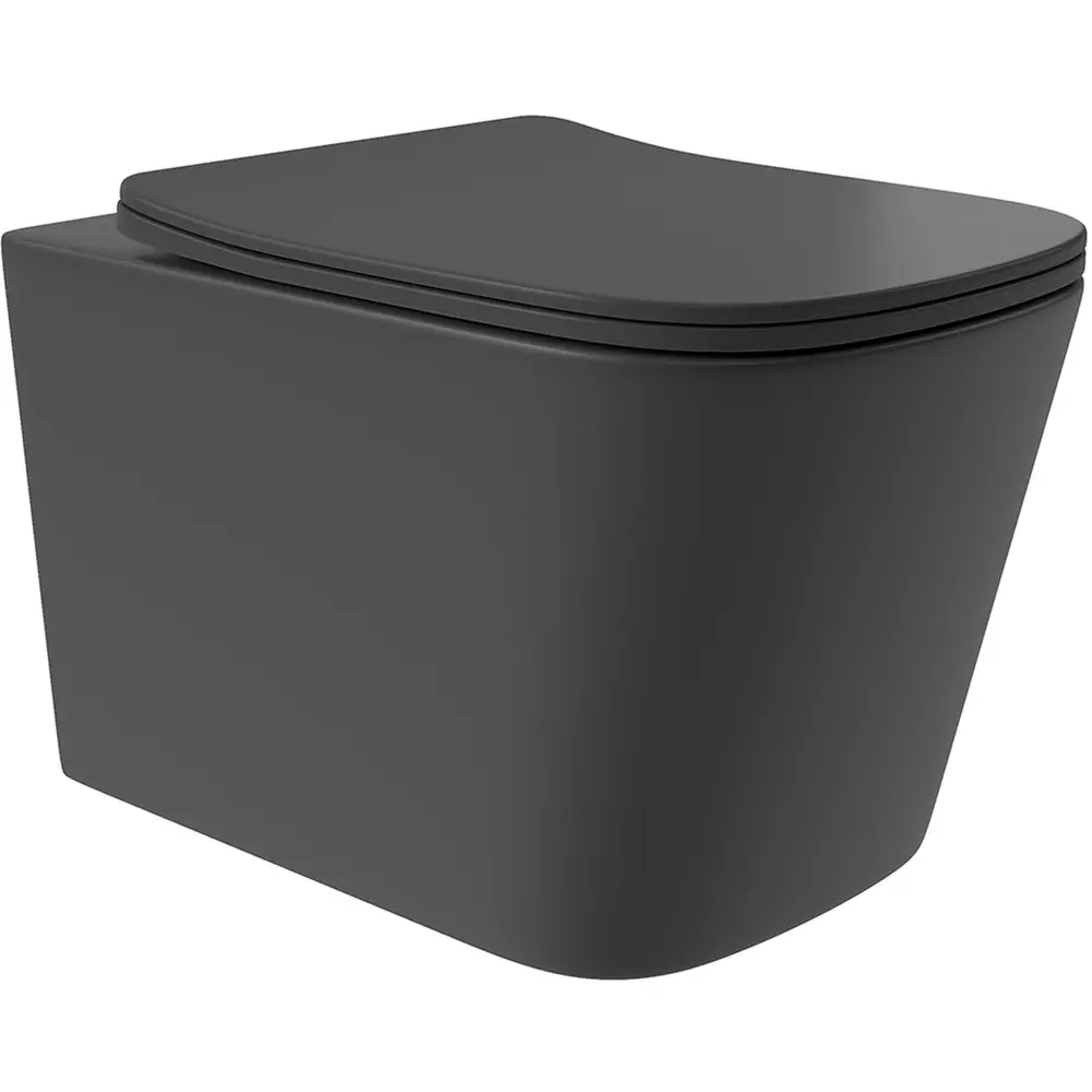 Фото 9 Инсталляция Alentori SISTEMA 52 AL.SIS11T с клавишей Alentori CHIAVE A гл/хром AL.CHI012CH и унитаз Long 52.5x34.5 Vortex матовый черный квадрат Фото 9 Инсталляция Alentori SISTEMA 52 AL.SIS11T с клавишей Alentori CHIAVE A гл/хром AL.CHI012CH и унитаз Long 52.5x34.5 Vortex матовый черный квадрат