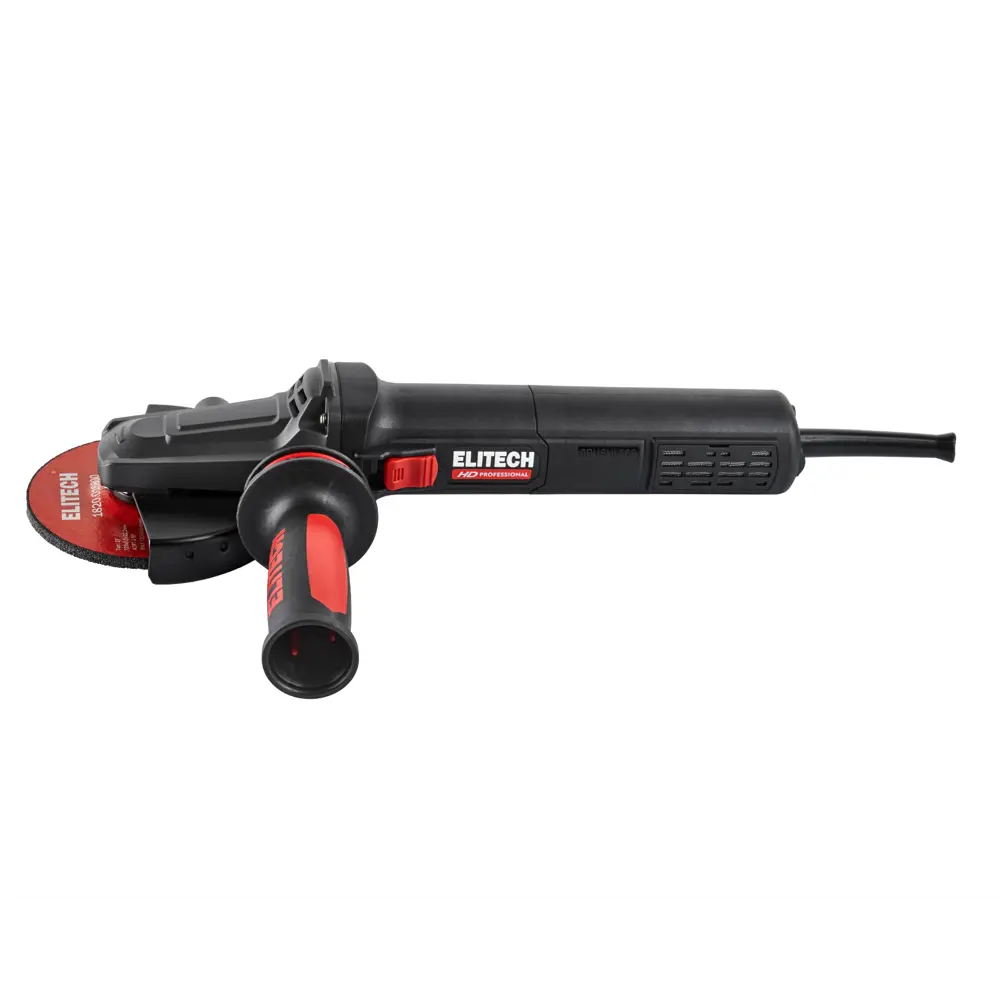 Фото 3 УШМ сетевая Elitech HD AG 1512E, 1500 Вт, 125 мм Фото 3 УШМ сетевая Elitech HD AG 1512E, 1500 Вт, 125 мм