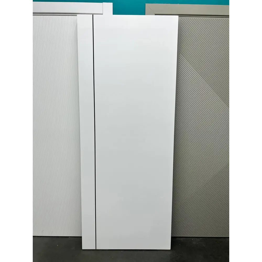 Фото 4 Межкомнатная дверь Wanmark Скай-10 М1 глухая 200x60см Эмаль цвет белый Фото 4 Межкомнатная дверь Wanmark Скай-10 М1 глухая 200x60см Эмаль цвет белый