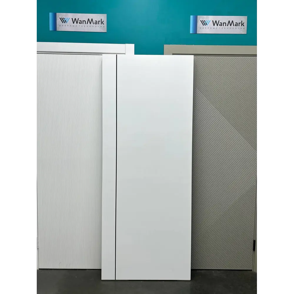Фото 3 Межкомнатная дверь Wanmark кай-10 М1 глухая 190x60см Эмаль цвет белый Фото 3 Межкомнатная дверь Wanmark кай-10 М1 глухая 190x60см Эмаль цвет белый