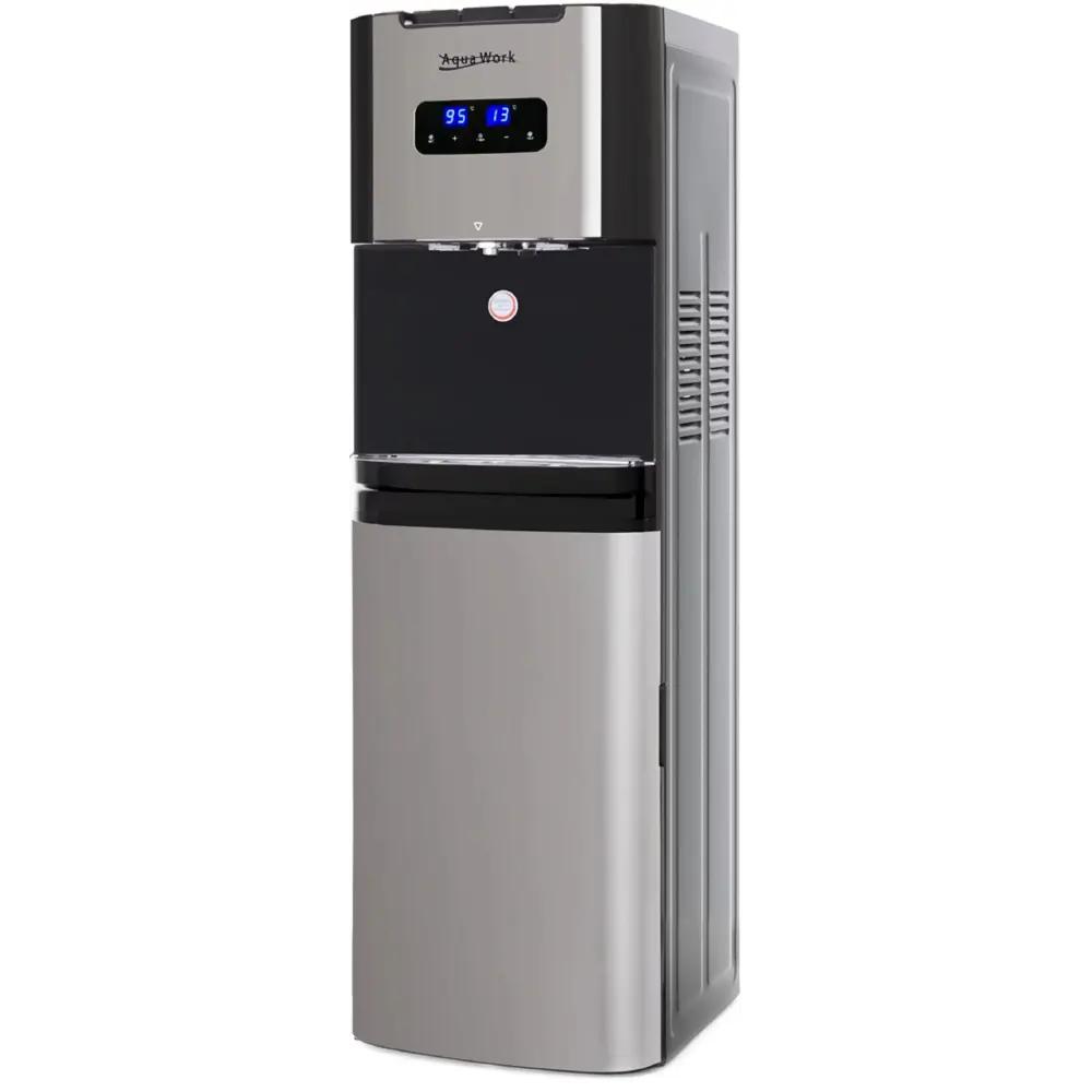 Фото Кулер Aqua work 2088355 напольный электронный черный Фото Кулер Aqua work 2088355 напольный электронный черный