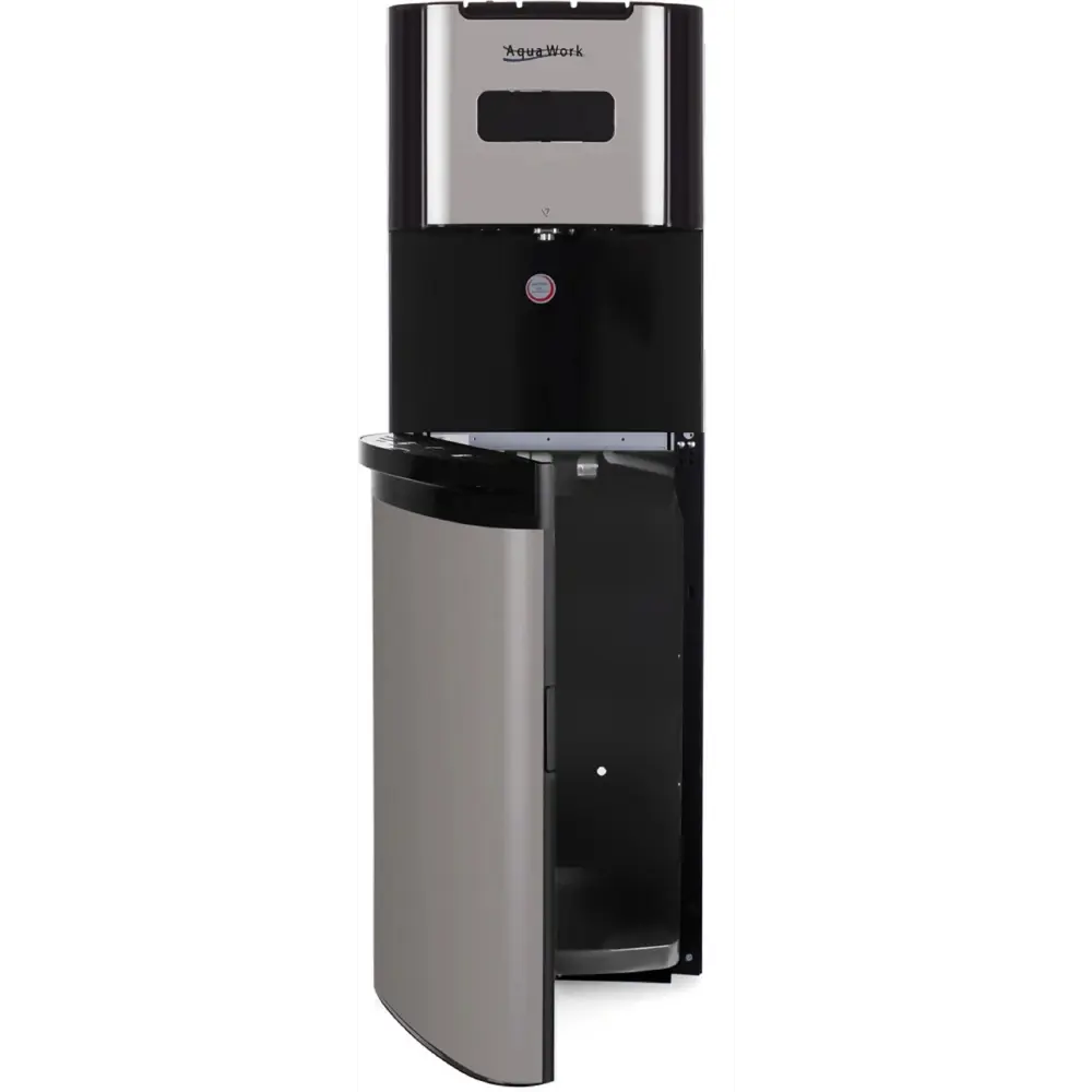 Фото 3 Кулер Aqua work 2088355 напольный электронный черный Фото 3 Кулер Aqua work 2088355 напольный электронный черный