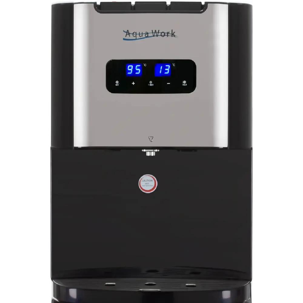 Фото 13 Кулер Aqua work 2088355 напольный электронный черный Фото 13 Кулер Aqua work 2088355 напольный электронный черный