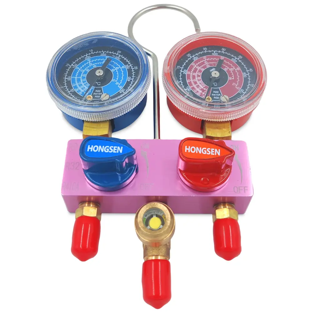 Фото 2 Манометрический коллектор Hongsen HS-M02 Фото 2 Манометрический коллектор Hongsen HS-M02