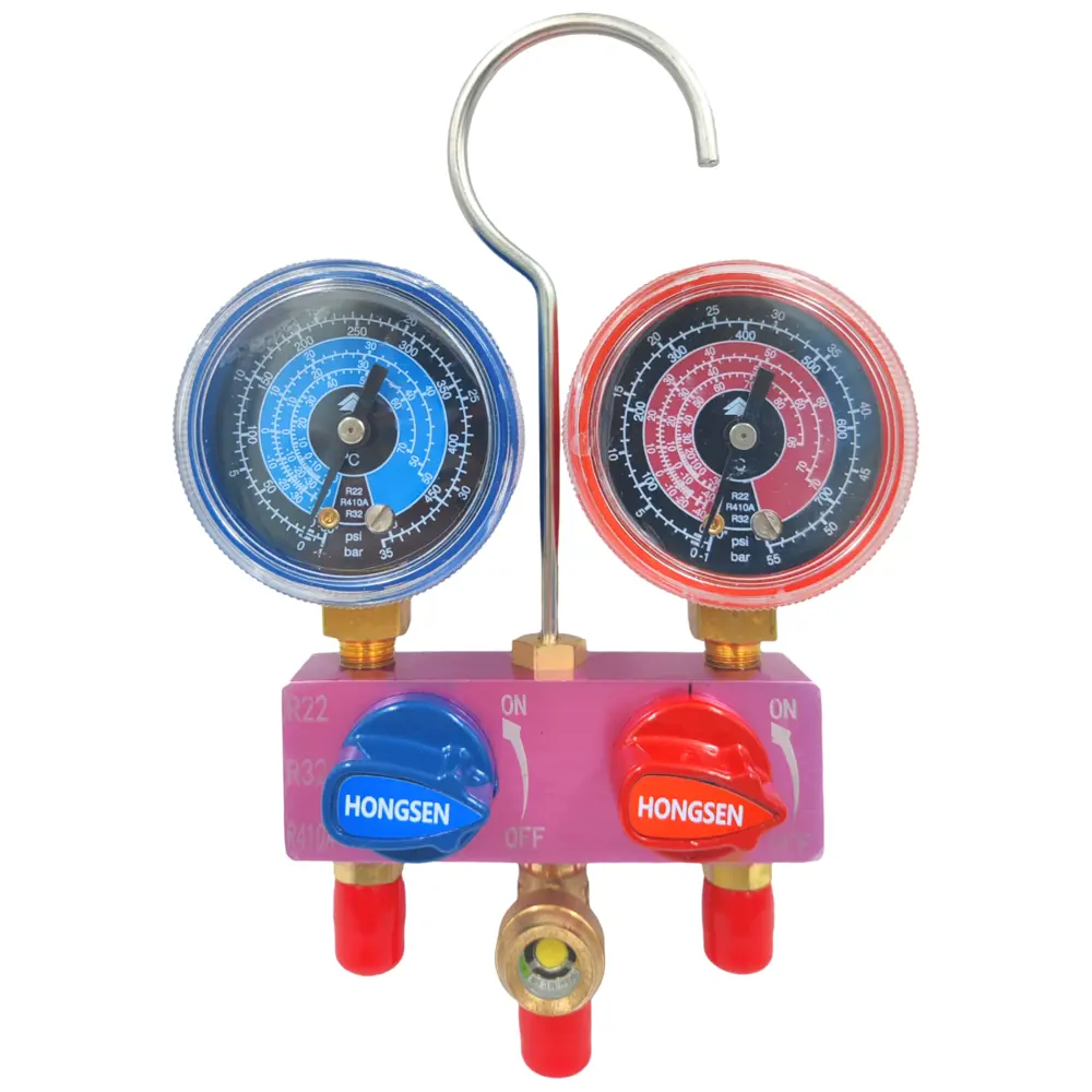 Фото Манометрический коллектор Hongsen HS-M02 Фото Манометрический коллектор Hongsen HS-M02