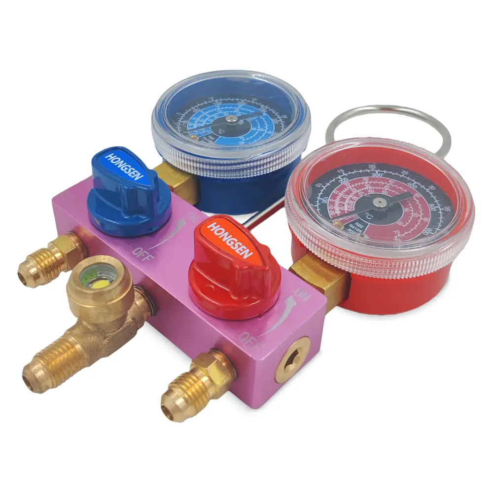 Фото 4 Манометрический коллектор Hongsen HS-M02 Фото 4 Манометрический коллектор Hongsen HS-M02