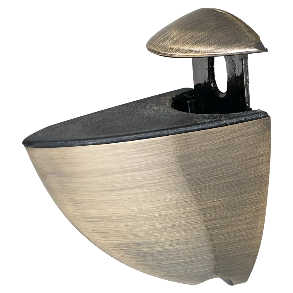 Фото Полкодержатель Пеликан 40x22x40 мм ЦАМ цвет бронза Фото Полкодержатель Пеликан 40x22x40 мм ЦАМ цвет бронза