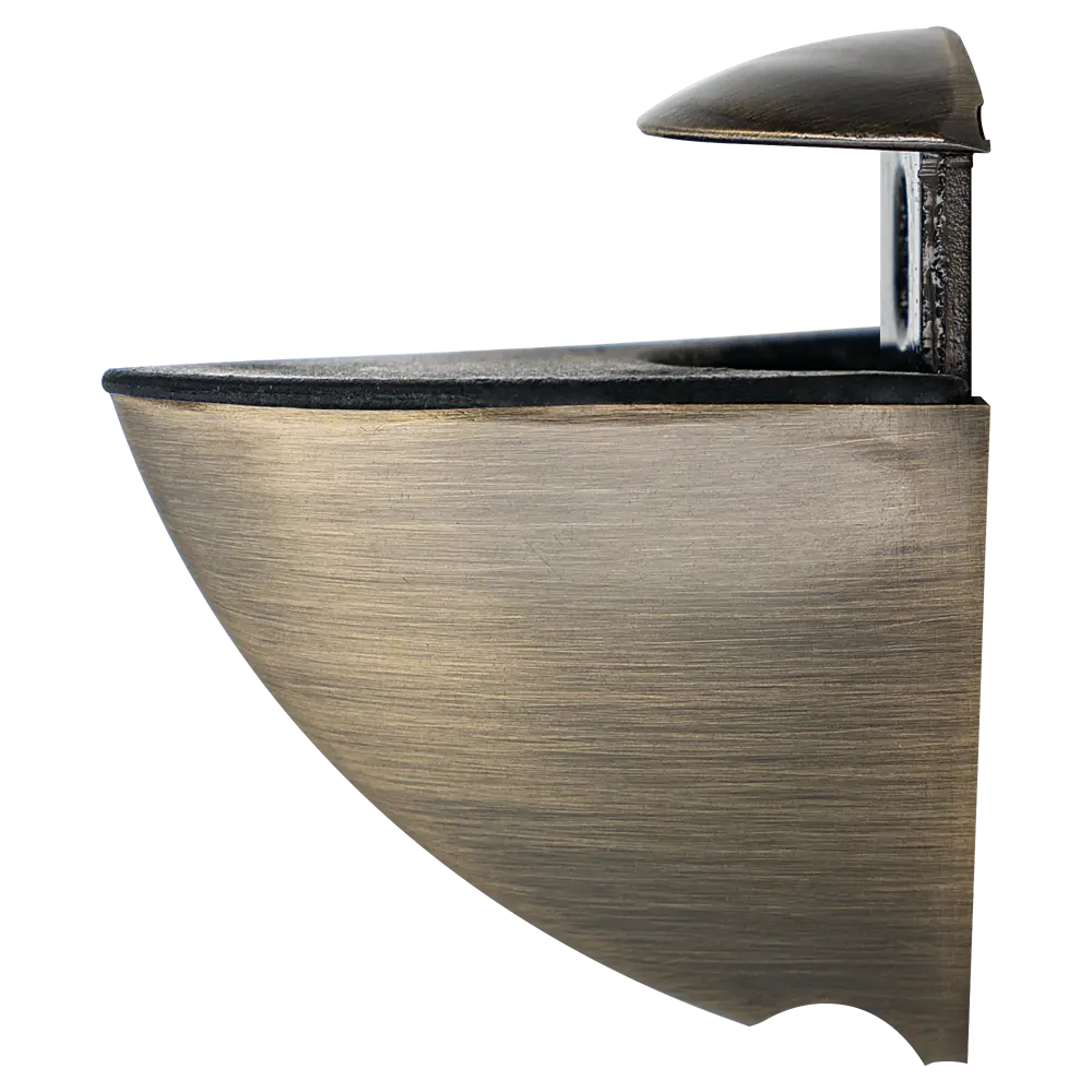 Фото 2 Полкодержатель Пеликан 40x22x40 мм ЦАМ цвет бронза Фото 2 Полкодержатель Пеликан 40x22x40 мм ЦАМ цвет бронза