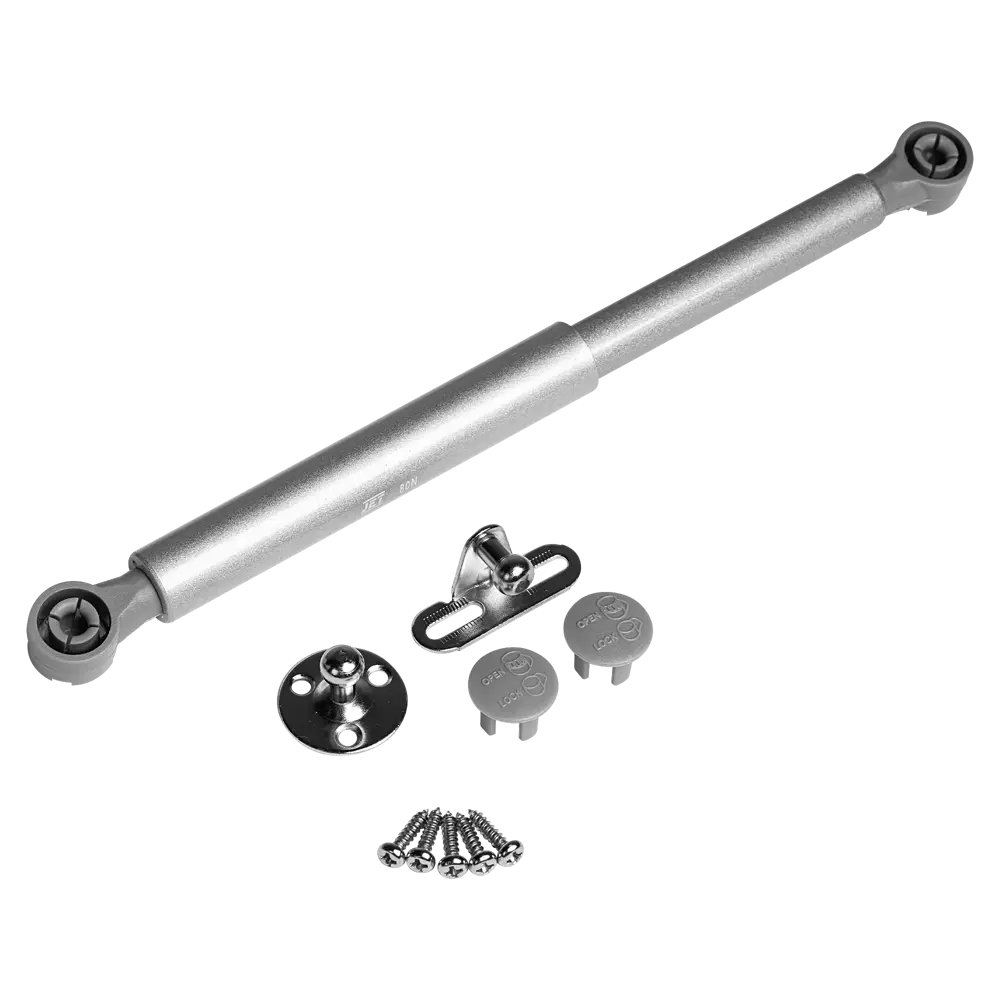 Фото 2 Газовый лифт с фиксатором 8 кг цвет серый Фото 2 Газовый лифт с фиксатором 8 кг цвет серый