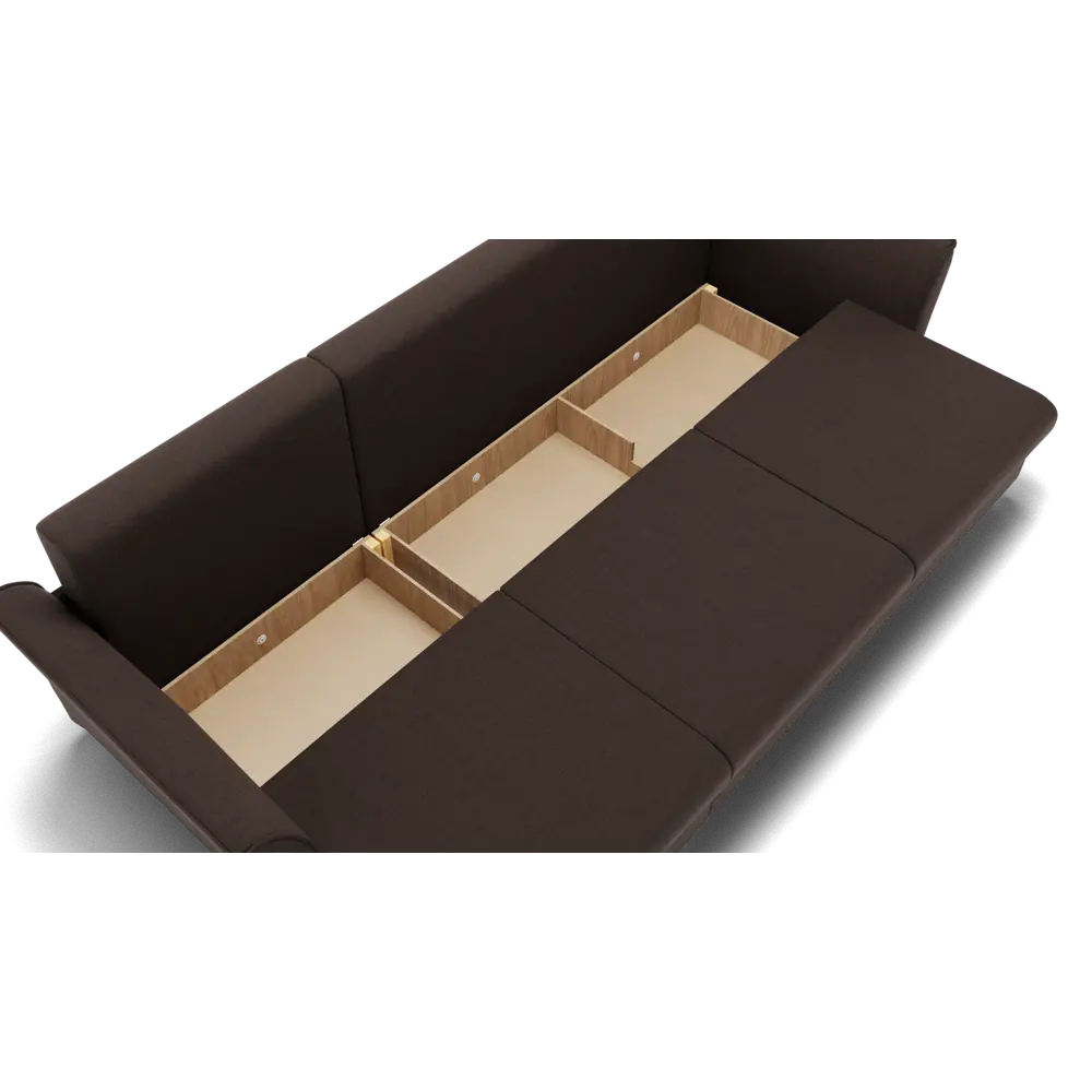 Фото 5 Диван раскладной Золотое руно 105x93x66 см ткань цвет шоколадный 1043 Фото 5 Диван раскладной Золотое руно 105x93x66 см ткань цвет шоколадный 1043