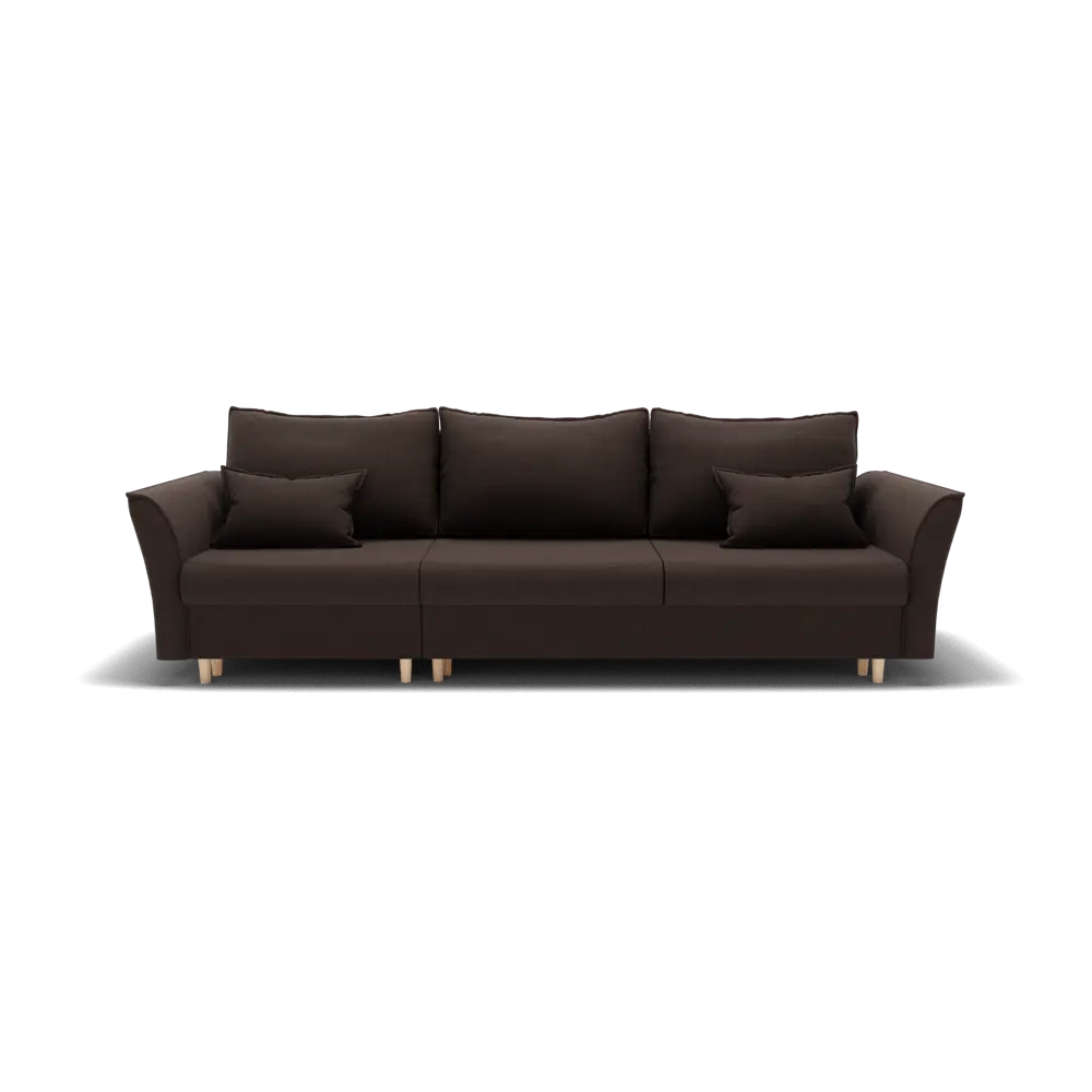 Фото 2 Диван раскладной Золотое руно 105x93x66 см ткань цвет шоколадный 1043 Фото 2 Диван раскладной Золотое руно 105x93x66 см ткань цвет шоколадный 1043