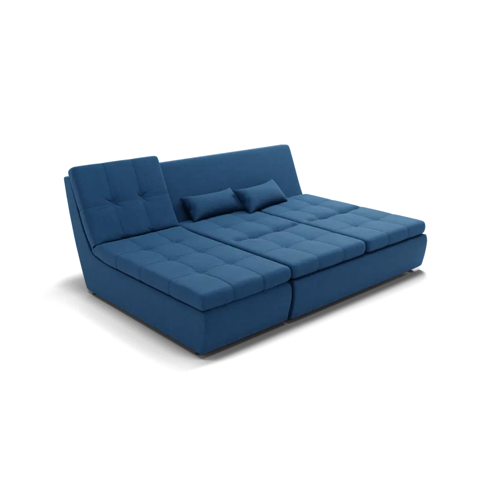 Фото 3 Диван прямой Золотое руно 171x100x65 см ткань цвет синий Фото 3 Диван прямой Золотое руно 171x100x65 см ткань цвет синий