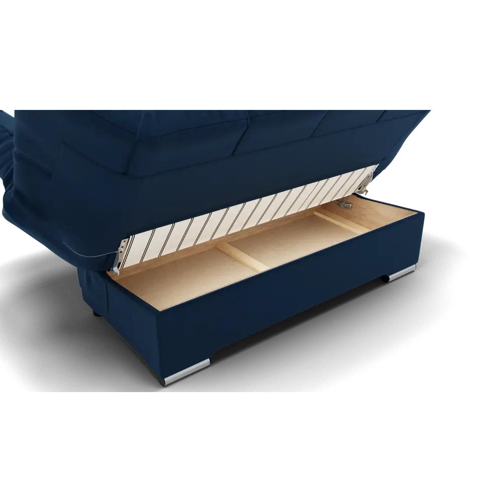 Фото 6 Диван прямой Золотое руно 100x100x63 см ткань цвет синий Фото 6 Диван прямой Золотое руно 100x100x63 см ткань цвет синий