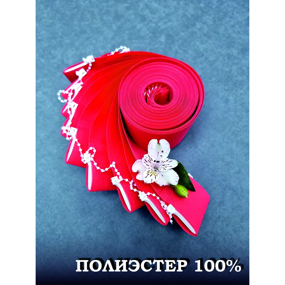 Фото 4 Ламели для вертикальных жалюзи Бинар Лайн 100 см полиэстер цвет красный 5 шт Фото 4 Ламели для вертикальных жалюзи Бинар Лайн 100 см полиэстер цвет красный 5 шт