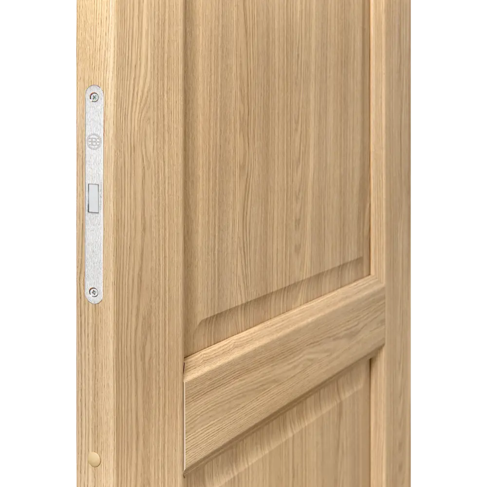 Фото 4 Дверь межкомнатная глухая Эгли 2 90x200 см полипропилен цвет натуральный с замком и петлями Фото 4 Дверь межкомнатная глухая Эгли 2 90x200 см полипропилен цвет натуральный с замком и петлями