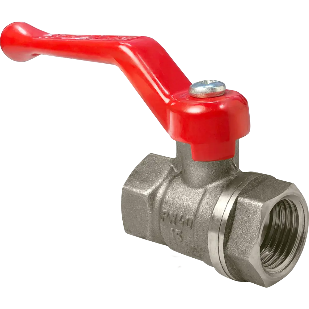 Фото Кран шаровой прямой Valfex DN25 PN40 1" ВР латунь ручка рычаг