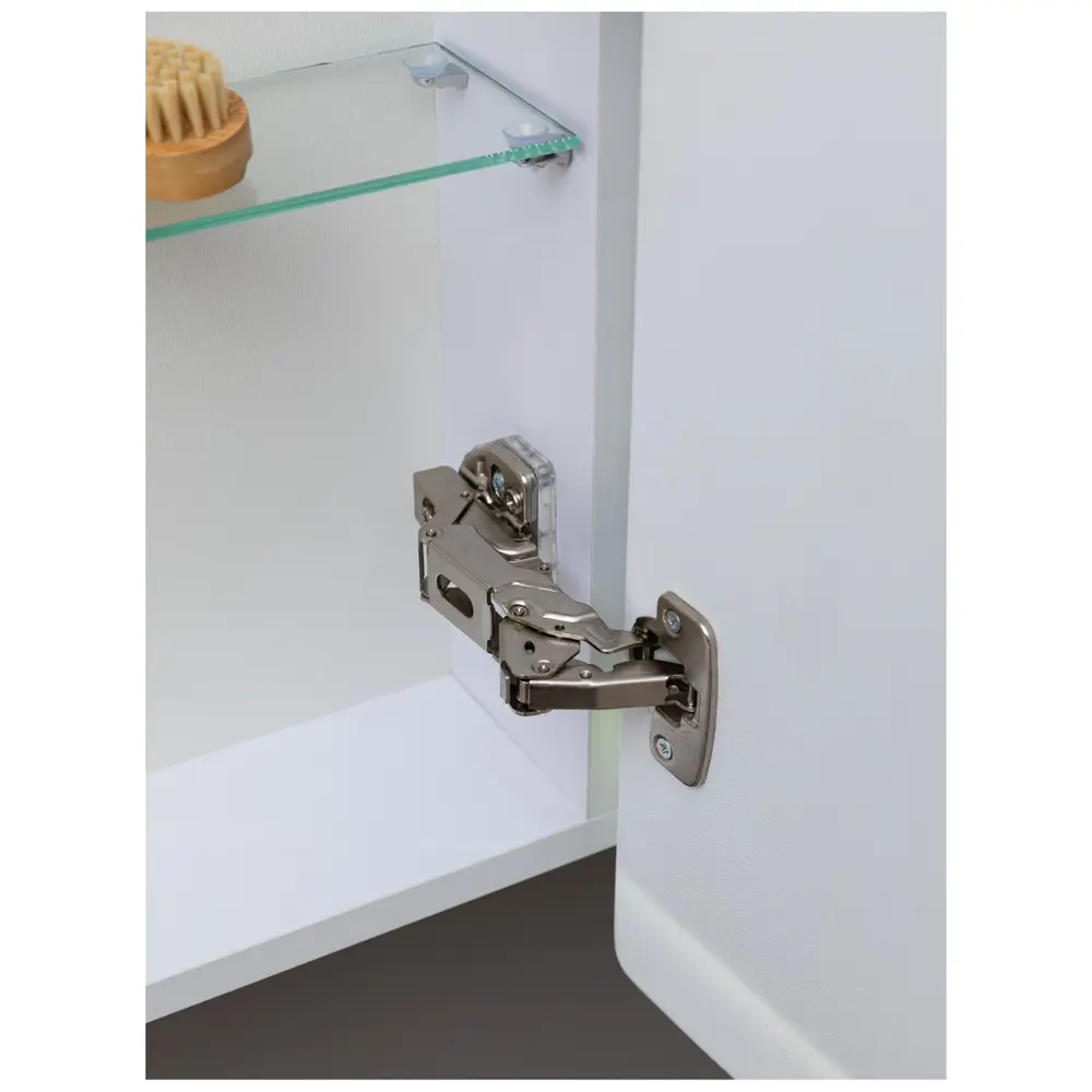 Фото 18 Зеркальный шкаф для ванной Aquanet Оптима 110 с LED подсветкой