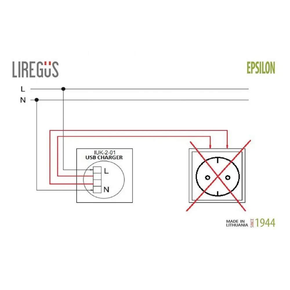 Фото 5 Розетка USB встраиваемая Liregus Epsilon 28-0712 цвет кремовый Фото 5 Розетка USB встраиваемая Liregus Epsilon 28-0712 цвет кремовый