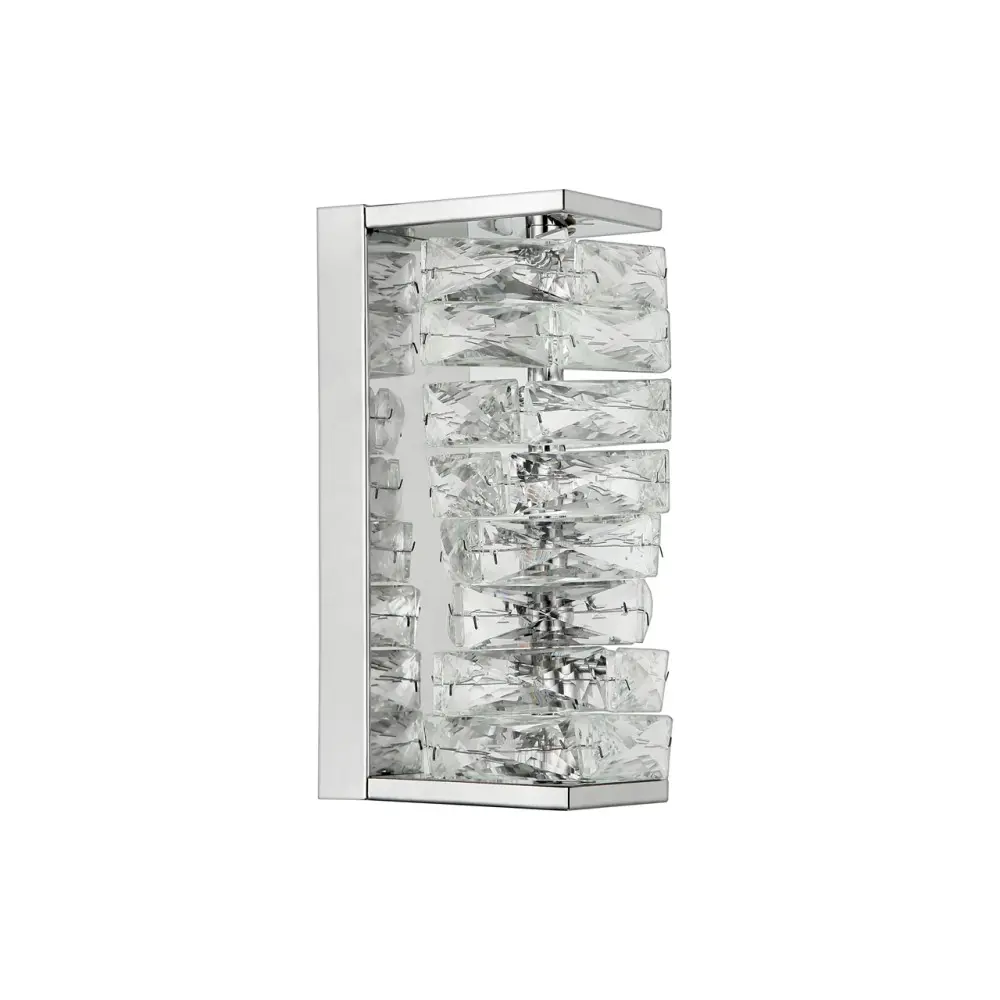 Фото Настенный светильник светодиодный LED 12W 3000 К+4000К+6000К К5 кристалл 260мм CR.0505-260-1-W-CH Фото Настенный светильник светодиодный LED 12W 3000 К+4000К+6000К К5 кристалл 260мм CR.0505-260-1-W-CH
