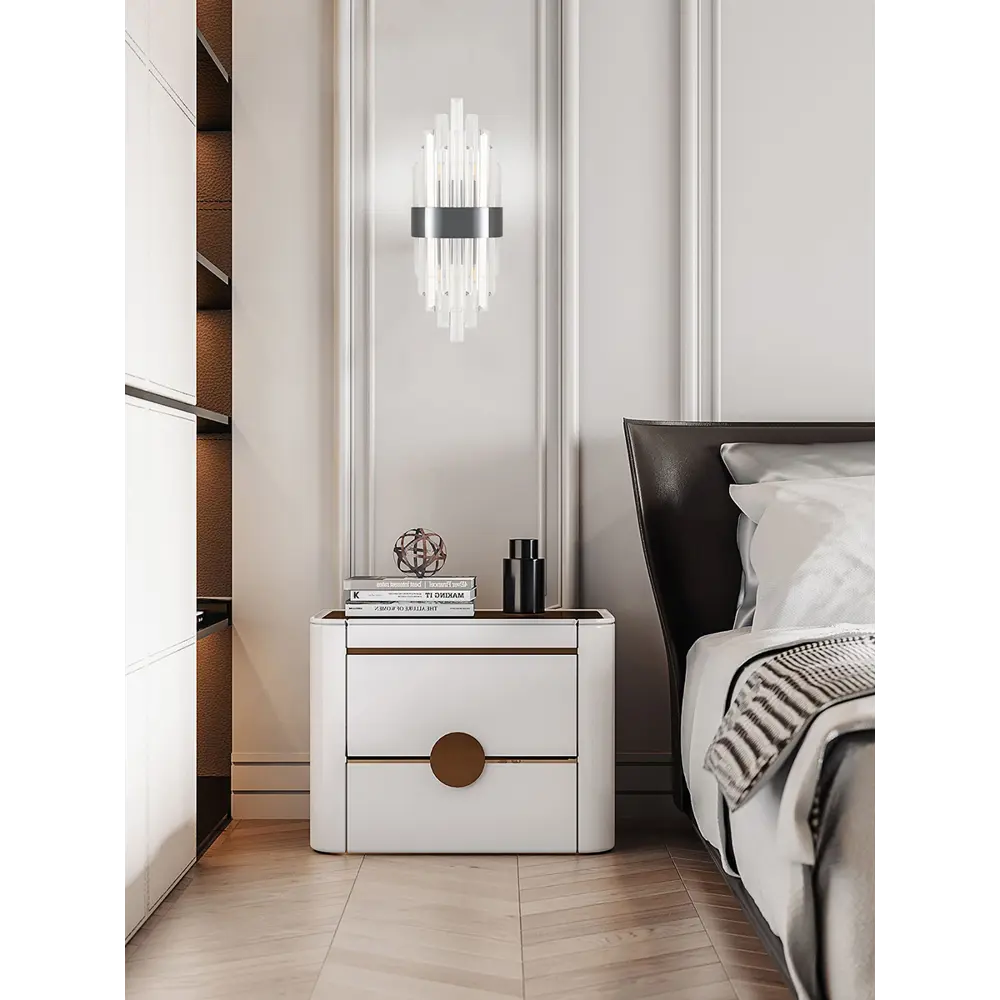 Фото 2 Настенный светильник Arte milano Fiamma 440122.160.2.e14.a1-bk цвет черный Фото 2 Настенный светильник Arte milano Fiamma 440122.160.2.e14.a1-bk цвет черный