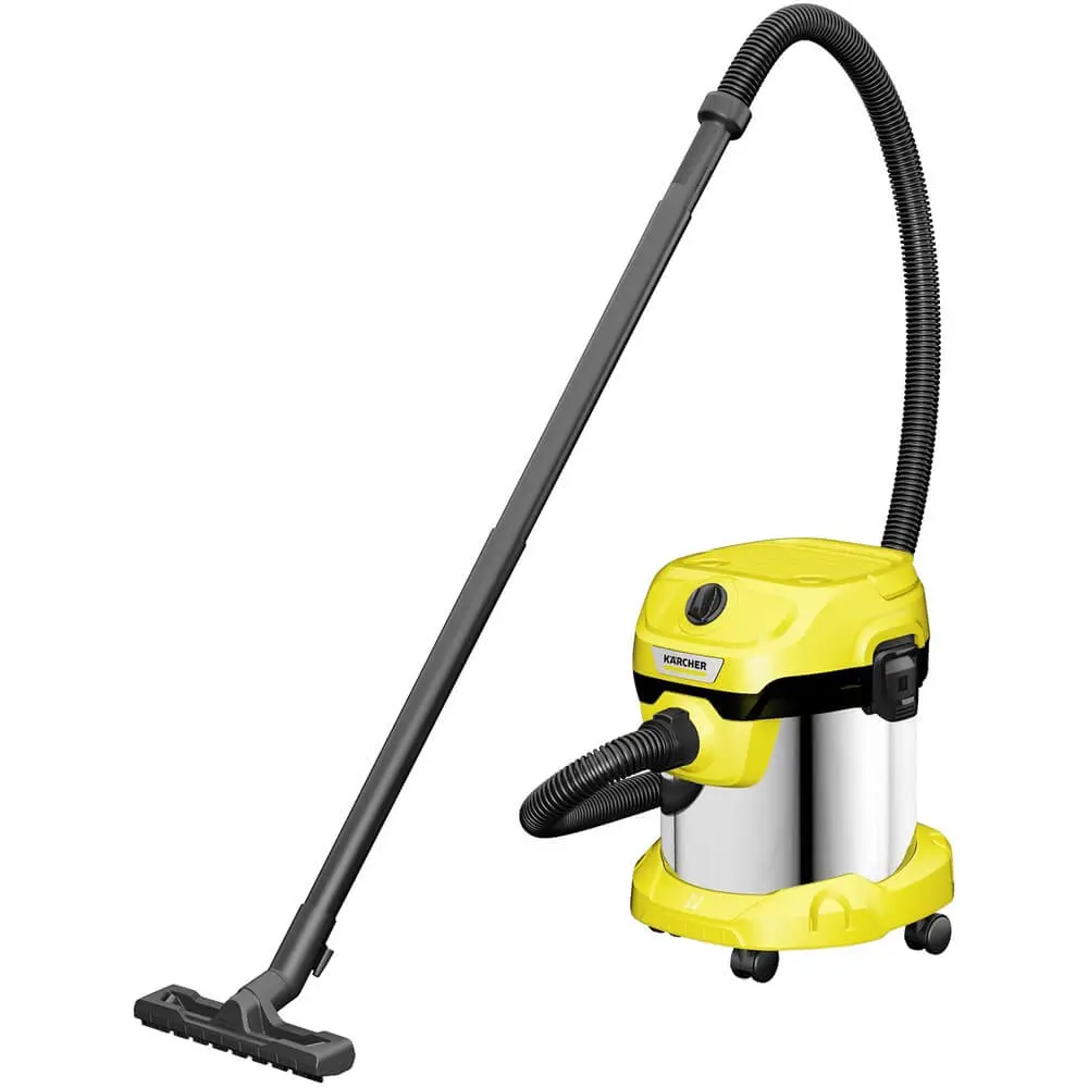 Фото Пылесос с контейнером Karcher Wd 2 plus s v-15/4/18 1000 Вт 15 л цвет жёлтый / золотой Фото Пылесос с контейнером Karcher Wd 2 plus s v-15/4/18 1000 Вт 15 л цвет жёлтый / золотой
