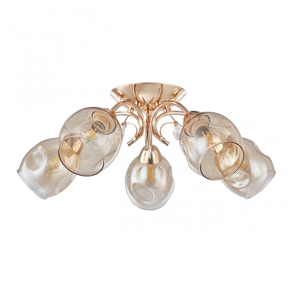 Фото Люстра потолочная Arte milano Napoli-6820 336034/5 fgd 5 ламп 10 м² цвет золото