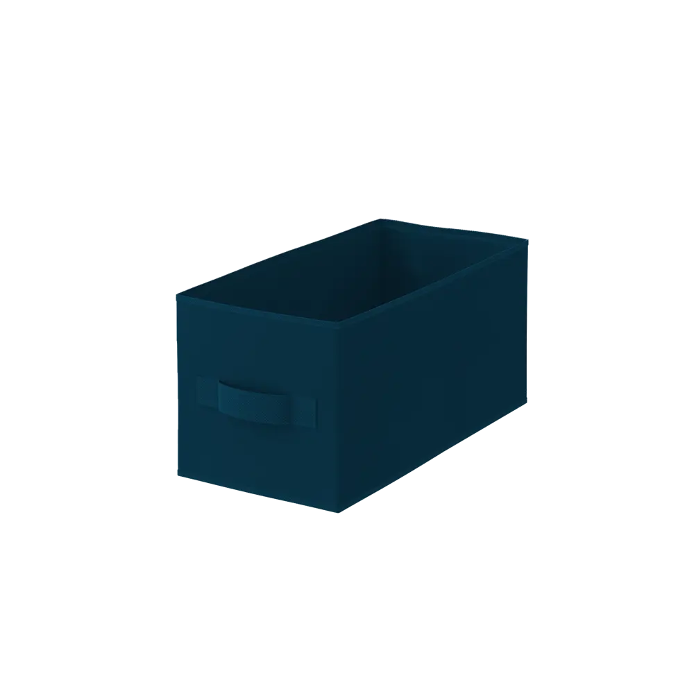 Фото 2 Короб Spaceo KUB 15x15x31 см 6.9 л полипропилен цвет синий Фото 2 Короб Spaceo KUB 15x15x31 см 6.9 л полипропилен цвет синий