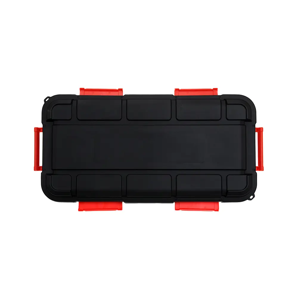 Фото 5 Контейнер для хранения 79x37x40 см полипропилен цвет черный Фото 5 Контейнер для хранения 79x37x40 см полипропилен цвет черный