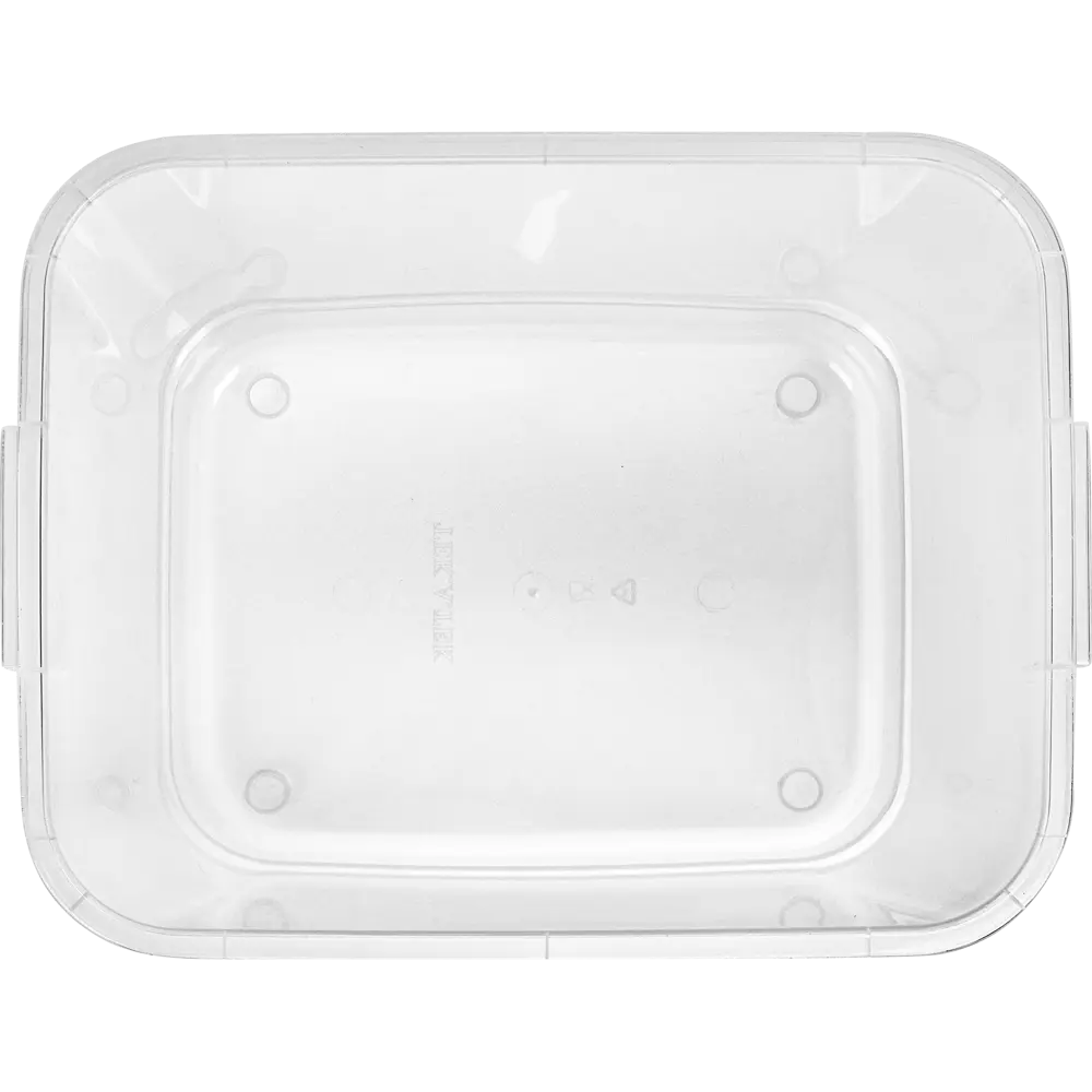 Фото 3 Ящик 42x26.5x32 см полипропилен с крышкой цвет прозрачный Фото 3 Ящик 42x26.5x32 см полипропилен с крышкой цвет прозрачный