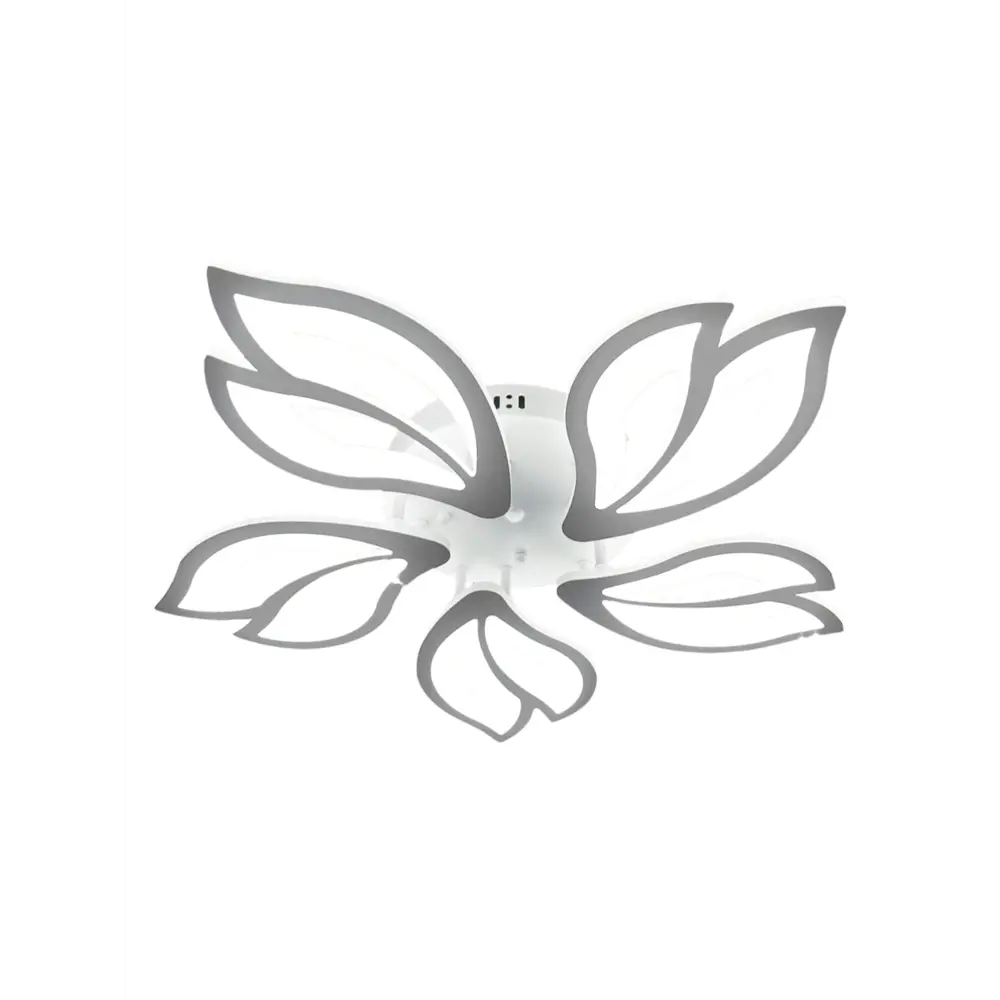 Фото Люстра потолочная светодиодная Ismat decor LED.65114-5S WH с пультом управления 15 м² регулируемый белый свет цвет белый Фото Люстра потолочная светодиодная Ismat decor LED.65114-5S WH с пультом управления 15 м² регулируемый белый свет цвет белый