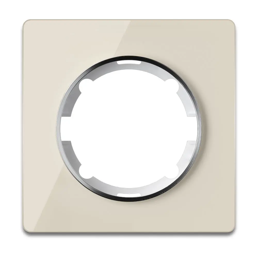Фото Рамка для розеток и выключателей Onekeyelectro Florence 1 пост цвет бежевый Фото Рамка для розеток и выключателей Onekeyelectro Florence 1 пост цвет бежевый