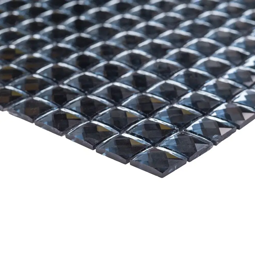 Фото 3 Мозаика стеклянная Керамоград F2x11_20 30x30 см цвет серый/серебристый Фото 3 Мозаика стеклянная Керамоград F2x11_20 30x30 см цвет серый/серебристый