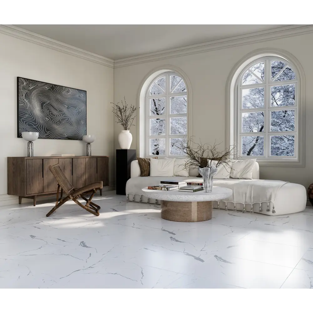 Фото 4 Керамогранит Eurotile Statuario 7930138704569 60x60см цвет белый Фото 4 Керамогранит Eurotile Statuario 7930138704569 60x60см цвет белый
